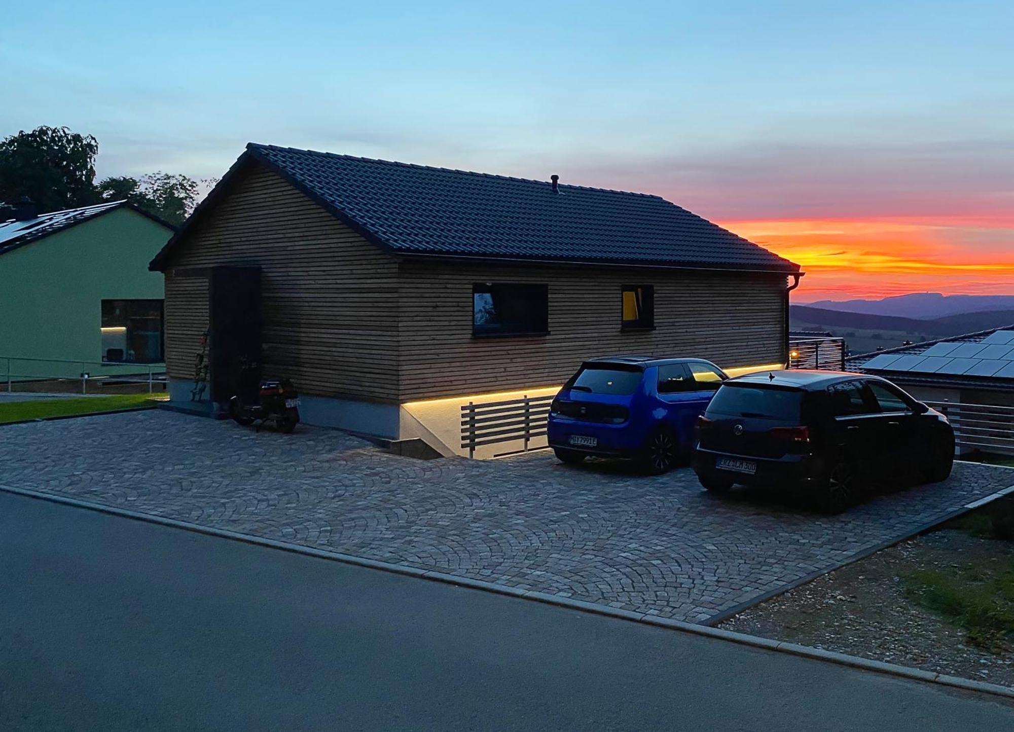 Ferienwohnung Im Chalet Scheibenberg Dış mekan fotoğraf